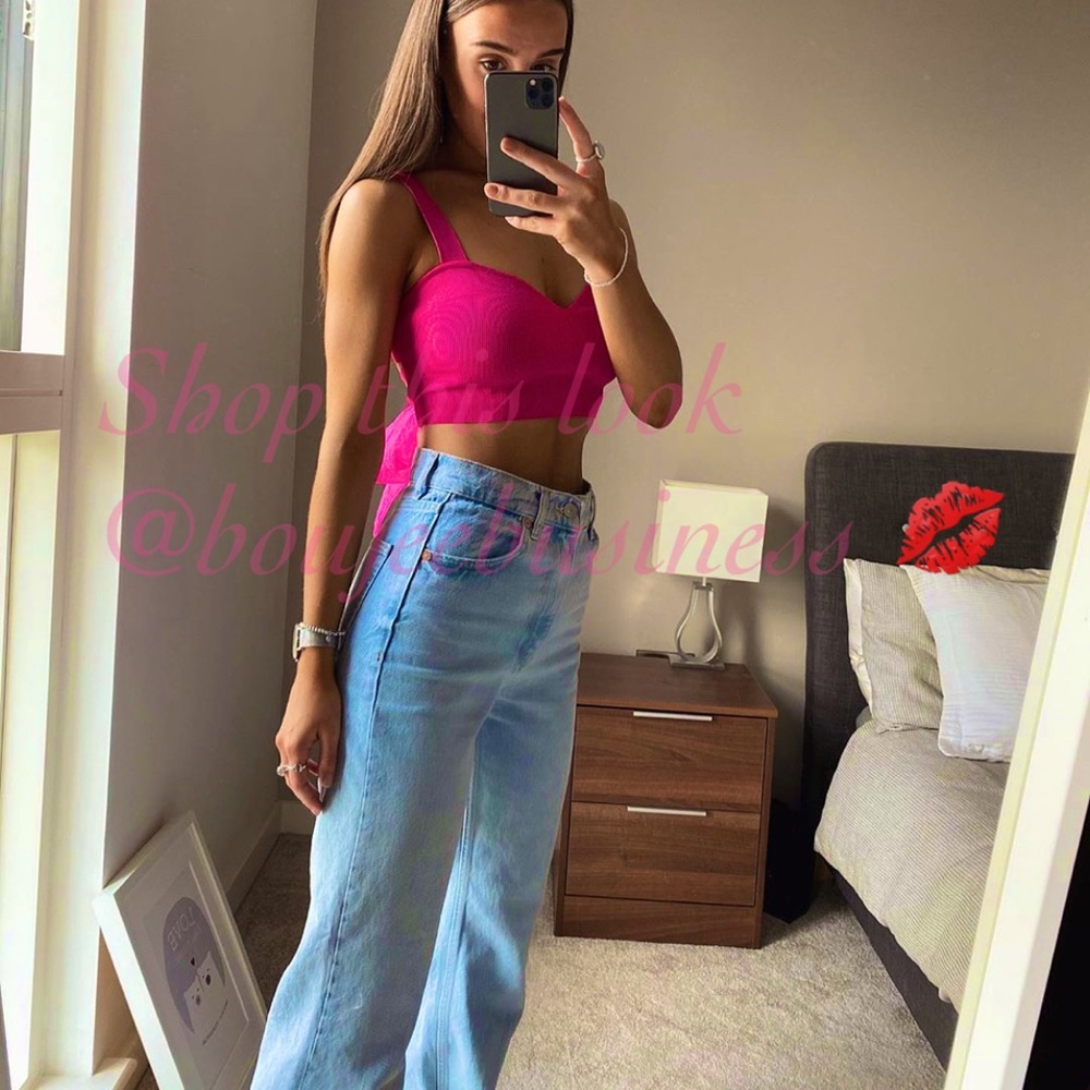 ZARA Organza Tied Crop Top - Picture 3 of 16